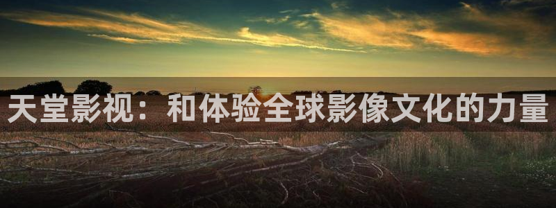 国产三级久久电影：天堂影视：和体验全球影像文化的力量